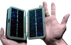 Portable Smart Solar Charger for Cell Phones & Personal Electronics