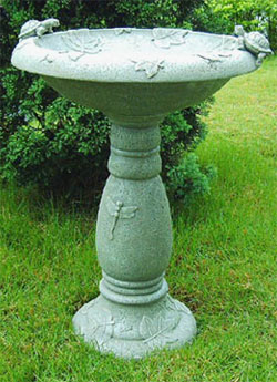 Country Garden Solar Birdbath Fountain