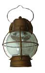 Onion Lantern 12 Volt DC All Metal Fixture