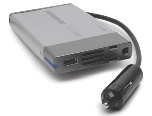 Creative Energy Technologies Inc: 100 Watt DC to AC Power Inverter With USB Charging Capabilities