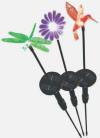 Creative Energy Technologies Inc: Chameleon Color Changing Solar Garden Accent Stakes