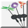 Creative Energy Technologies Inc: Chameleon Color Changing Solar Garden Accent Stakes