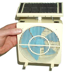 Solar Powered Air Ventilator