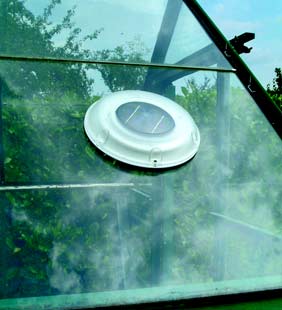 Stainless Steel Solar Vent with Battery Back-up-SV300 