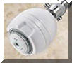 Creative Energy Technologies Inc: 2.0 gpm White Spoiler-P Showerhead