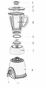 Creative Energy Technologies Inc: RoadPro, MPSS-807B, 12 Volt Stainless Steel Blender with Weighted Base