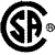 SA, CSA Approved, logo.