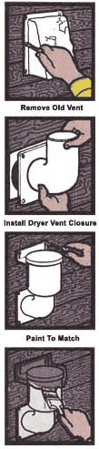 Dryer Vent Air Seal - 289W
