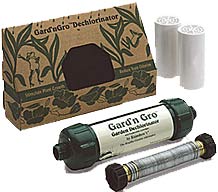 Gard'n Gro for Chlorine Removal in Garden Hose Water 