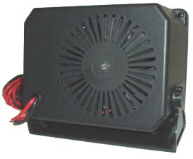  12-Volt Direct Hook Up Ceramic Heater  / Fan with Swivel Base