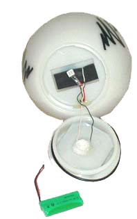 Solar Globe Hanging Holiday Lights 