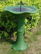 Creative Energy Technologies Inc: Japanese Tea Garden Solar Birdbath