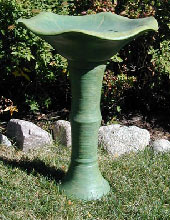 Creative Energy Technologies Inc: Japanese Tea Garden Solar Birdbath