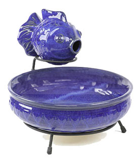 Creative Energy Technologies Inc: Blue Solar Fish Fountain