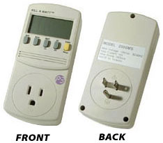 Kill A Watt Electricity Load Meter and Monitor