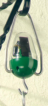 Solar Powered Hanging Basket Rotator