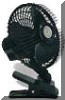 Creative Energy Technologies Inc: RoadPro, RP-1137, 12 Volt "Quick Clip" Multi-Mount Oscillating Fan