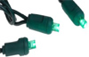 Green Wide Angle LED lights - String of 50